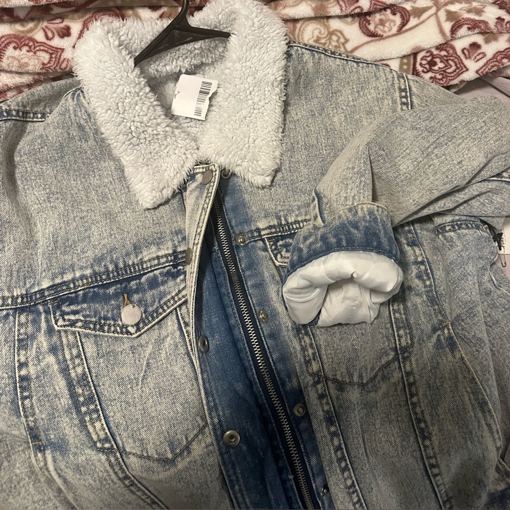 NEW Thick Denim Jacket | Forever 21 | Size: L